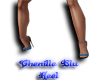 Chenille Blu Heel
