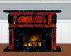 Animated Cedar Fireplace