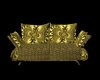 [UK]GOLD 2 SEATER COUCH