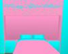 Blue & Pink cute bed!!!!