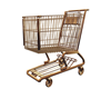 Shopping-Push Cart Gold
