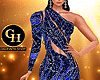 *GH* Blue Pageant Gown
