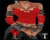 red black arm bands