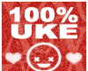[Kabu]100% Uke Sticker