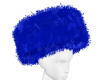 Blue Fuzzy Hat