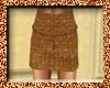 Brown-Patterned Skirt