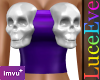 Purple Skullz Top