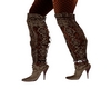 [KR] Dk.Tan Lace Boots