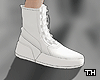 White Tactical Boots.