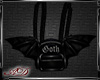 [AD] Goth Bat Backpack