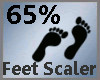 Feet Scaler 65% M