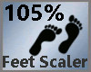 Feet Scaler 105% M A