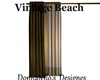 vintage beach curtain (L