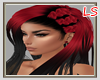 ! Olga Hair Red/Blc