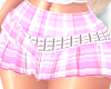 ♡ plaid skirt | pink