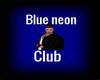 Neon blue club