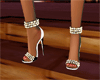 white heels/Diamonds