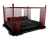 Red and Black bed