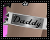 H✿ Daddy Armband White