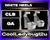 WHITE HEELS