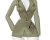 D Olive blazer dress