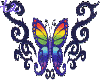 Colorful Tribalbutterfly