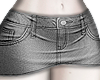 Denim skirt grey
