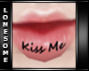 Kiss Me Lip Tattoo