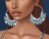 Shine Blue Earrings