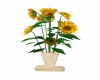Sunflowers W Vase