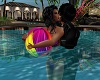 water balloon poses
