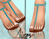 AIZ: Summer Sandal Teal