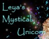 Leya's mystical unicorn