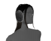 Glitter Ear Muffs Grey
