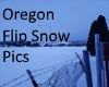 Oregon Snow Flip Pics