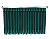 Turquoise Stage Curtain