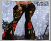 Golden Rose Pants