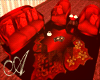[AL] Red animated couch
