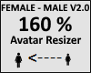 Avatar scaler 160% V2.0