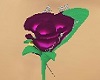 boutonniere purple