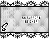 - 5k Support Sticker!