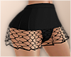 -A- Fishnet Black Skirt