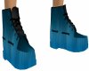 [KC]Blue Male Boots