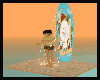 beach shower - surf