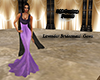 Lavender Bridesmaid Gown