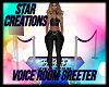 Voice Room Greeter