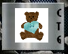 CTG TEDDY BEAR "c"