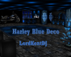 Harley Blue Decorated