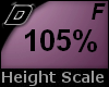 D► Scal Height*F*105%