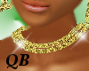 Q~Gold Diamond Collar
